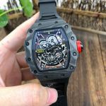 AAA Replica Richard Mille RM35-02 RAFA Carbon fiber Watch Black Demon